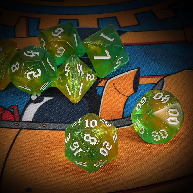 QMAY DND Dice Set -D&D Polyhedral Dice - Image 3