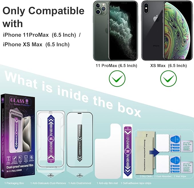 2 Pack Screen Protector Tempered Glass - Image 2