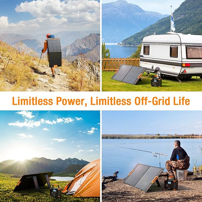 GRECELL 100W Portable Solar Panel - Image 7