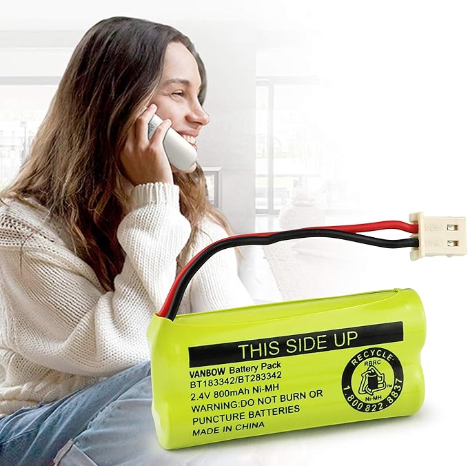 BT183342/BT283342 2.4V 800mAh Ni-MH Battery Pack, Compatible - Image 7