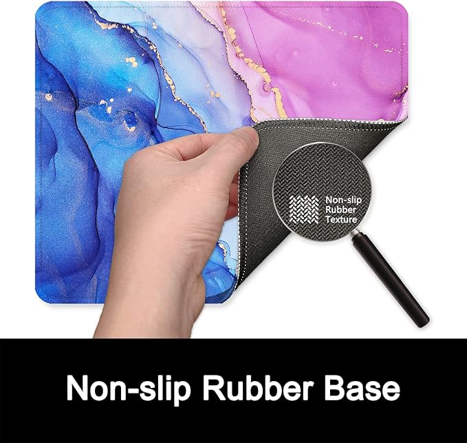 ITNRSIIET Mouse Pad with Stitched Edge Premium Textured Smooth Precise - Image 4