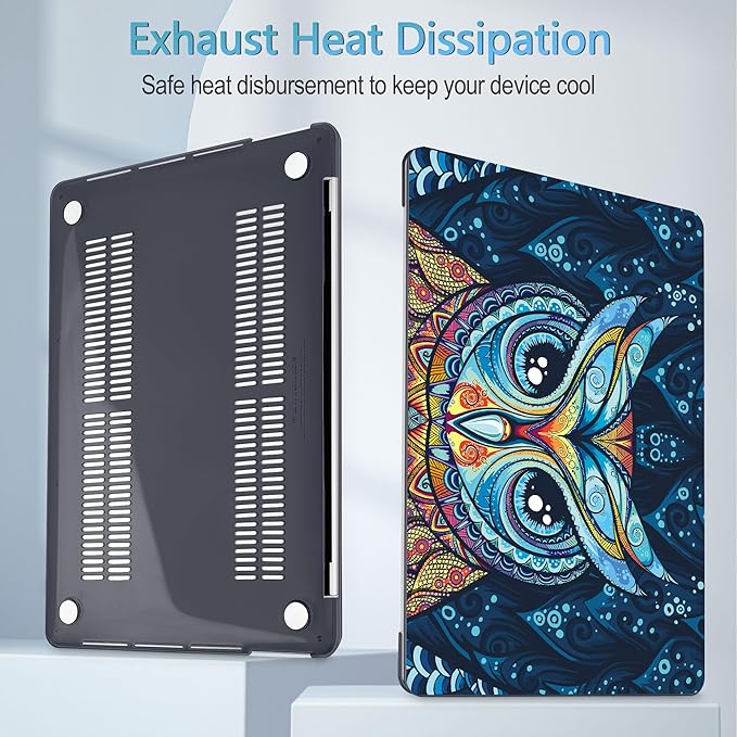 Mektron Cute Owl Plastic Hard Shell Cover - Image 4