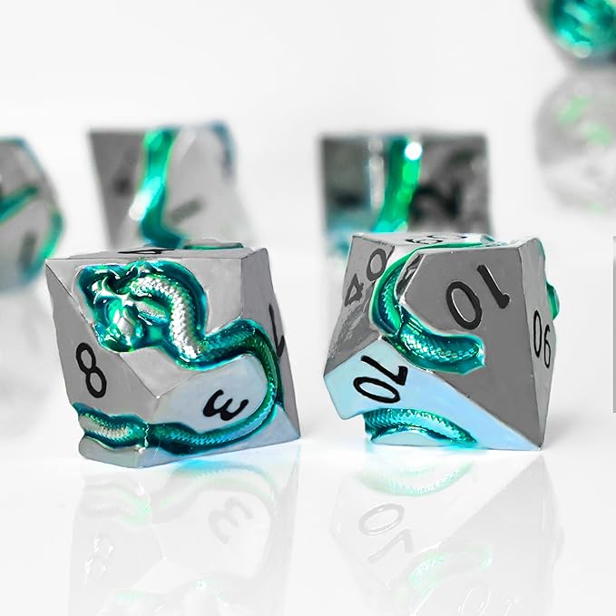 RULE DICE Metal DND Dice Set for Dungeons and Dragons - Image 3