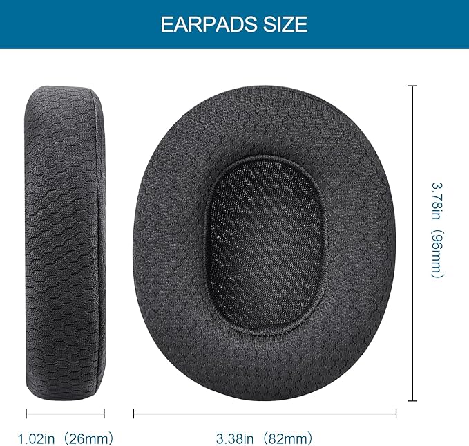 GEVO Ear Pads Replacement for Skullcandy Hesh 3 Hesh EVO Hesh ANC Headphone - Image 5