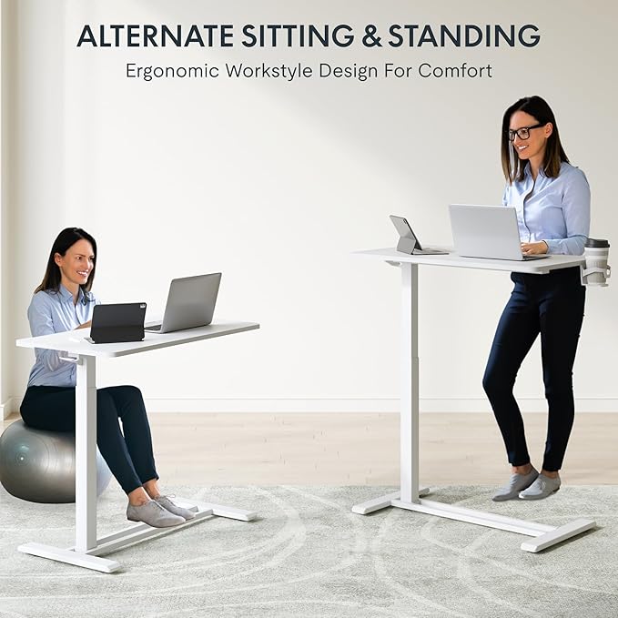 FLEXISPOT Mobile Standing Desk - Image 9