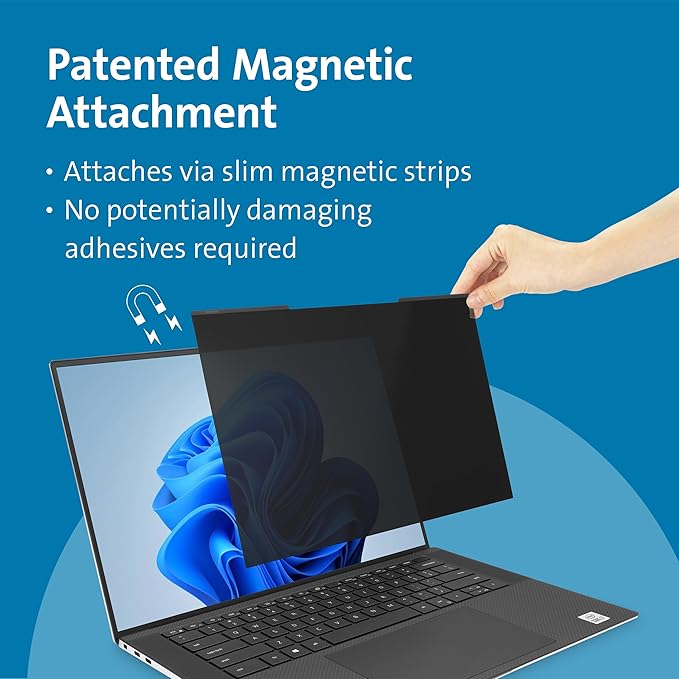 Kensington MagPro™ Magnetic Laptop Privacy Screen 14 inch, Removable 16:10 - Image 2