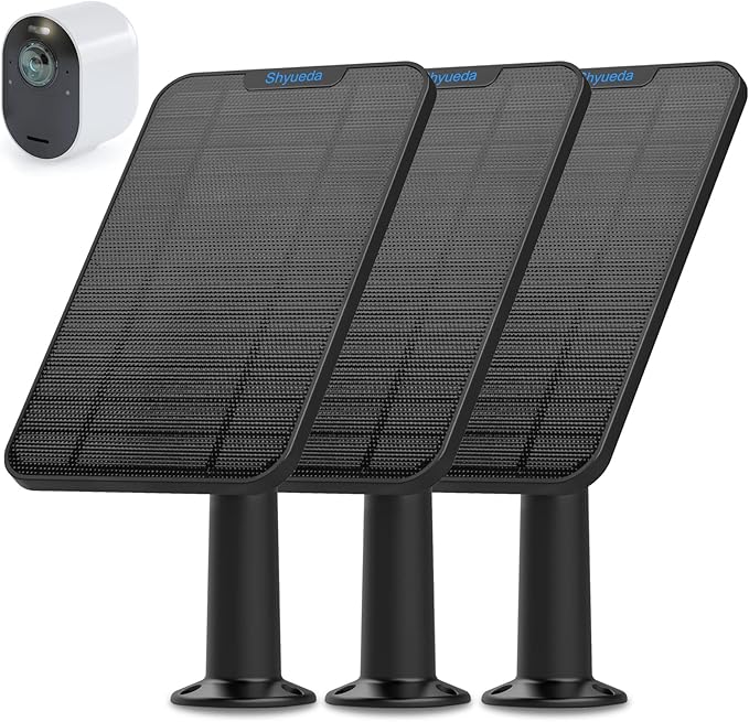 4W Solar Panel Charging Charger Compatible by Shyueda