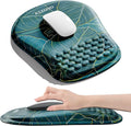 Mouse Pad with Wrist Rest, Ergonomic Mousepads with Wrist Support, Soft Lycra by Unknown