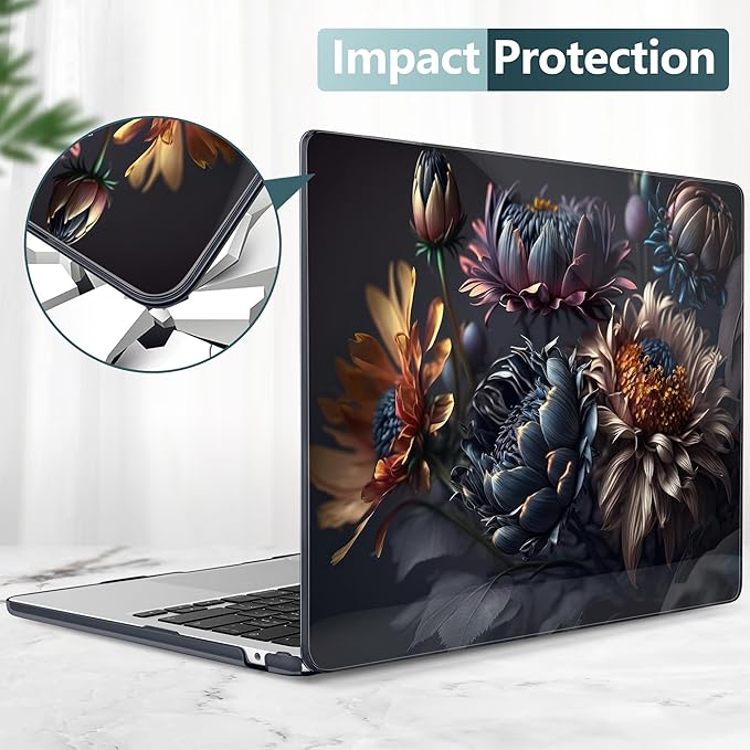TWOLSKOO Compatible with M4 MacBook Air 15 inch Case 2025-2023 Released Model - Image 6