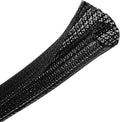 CrocSee 25ft - 3/4 inch Braided Cable Management Sleeve Cord Protector - by CrocSee