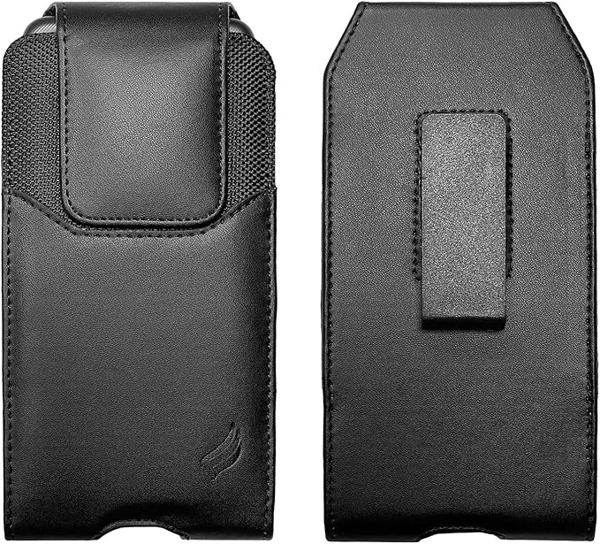 Leather Cellphone Holster for iPhone SE, 11 Pro, 12 13 14 15 16 17, Samsung by Eaglecell
