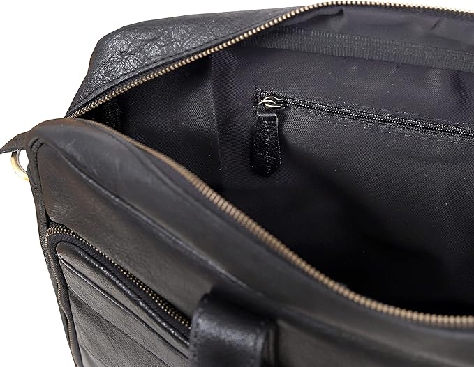 VC VINTAGE COUTURE Leather briefcase bag - Image 7