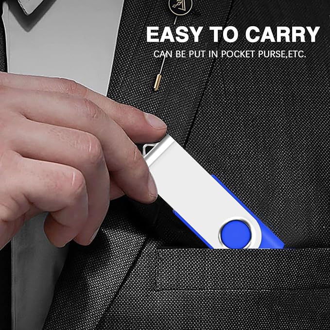 1GB Bulk Flash Drive 200 Pack, EASTBULL USB 2.0 Flash Drives Bulk Thumb Drives - Image 3