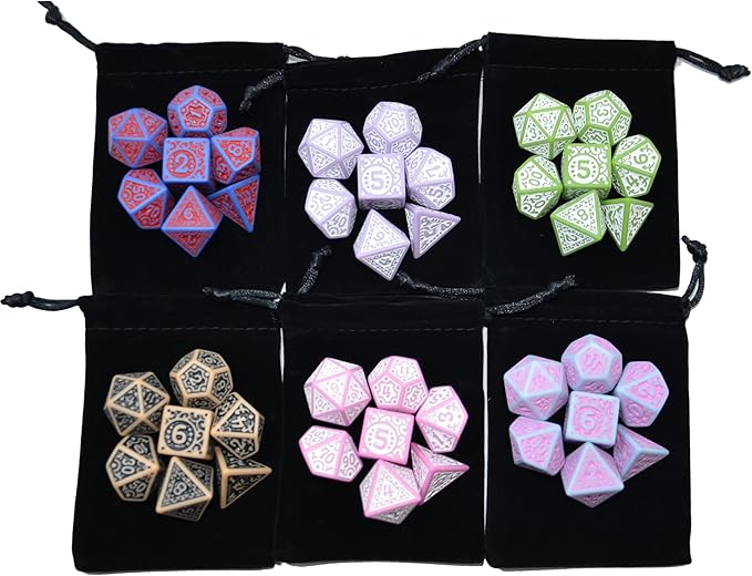 SmartDealsPro Retro Polyhedral Dice Sets - Image 5