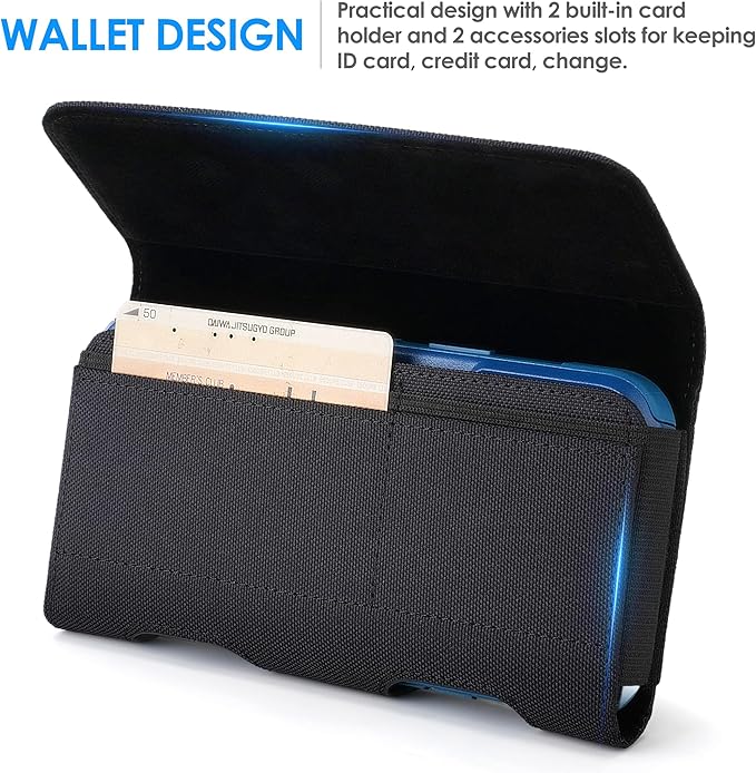 Mopaclle Nylon Horizontal Phone Holster - Image 4