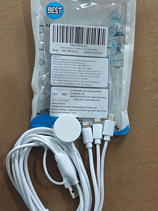 4 in 2 Apple Watch Charger, USB C Apple Watch Charger Cable - Image 6