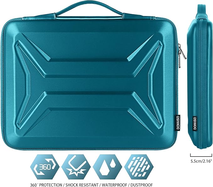 DOMISO 14 Inch Laptop Case Shockproof Sleeve Waterproof Hard Shell Protective - Image 3