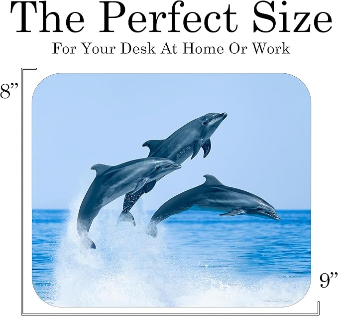 Coastal Shoreline Waves Sandy Beach Theme Mouse Pad Mat Mousepad - Image 3