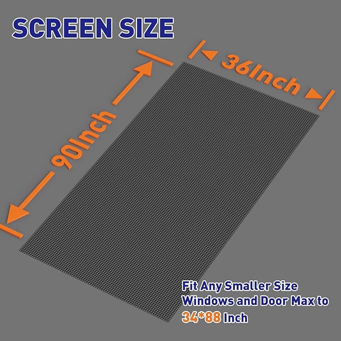 MAGZO Window Screen Replacement - Image 2