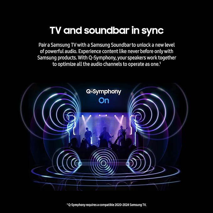 Samsung Q800D 5.1.2ch Soundbar w/Wireless Dolby Atmos Audio, Q-Symphony - Image 3