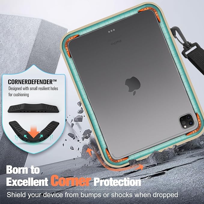 MoKo 9-11 Inch Tablet Sleeve Bag, Fits 11 inch iPad Air M3, iPad A16 2025 - Image 3