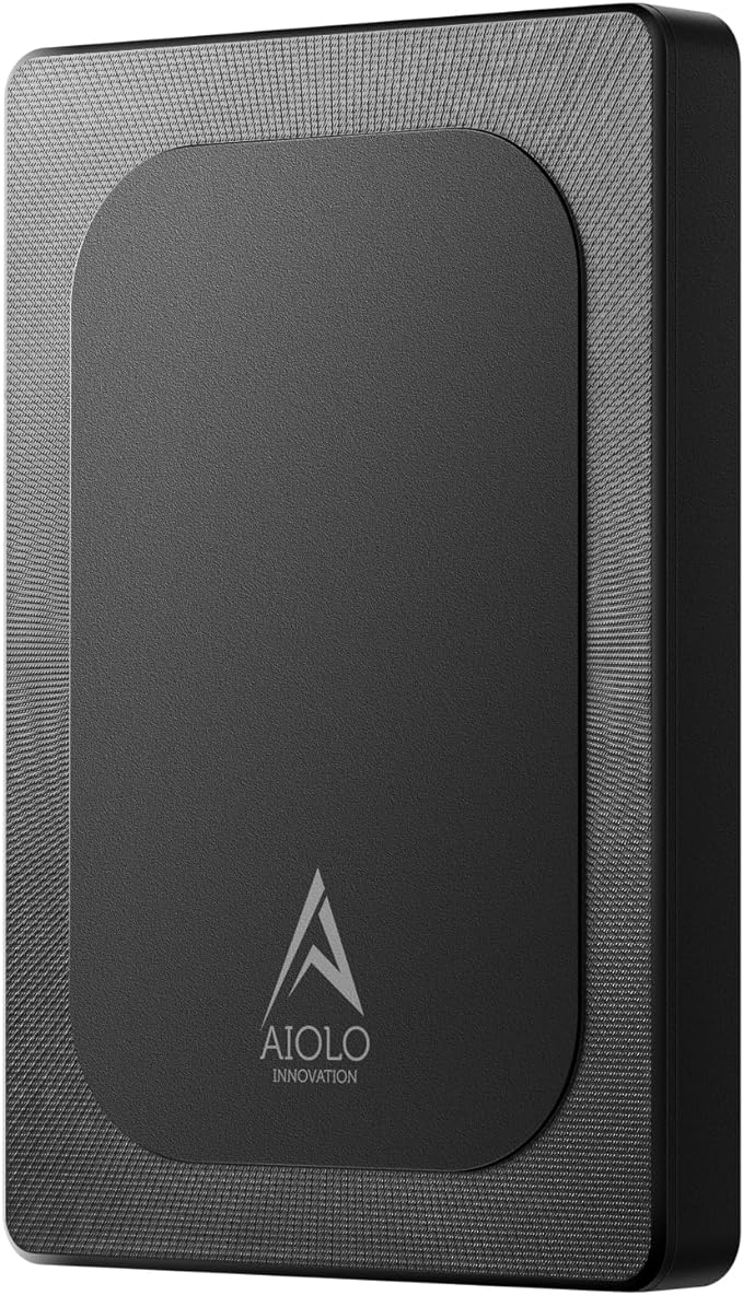 500GB Ultra Slim Portable External Hard Drive HDD-USB 3.0 by Aiolo+Innovation