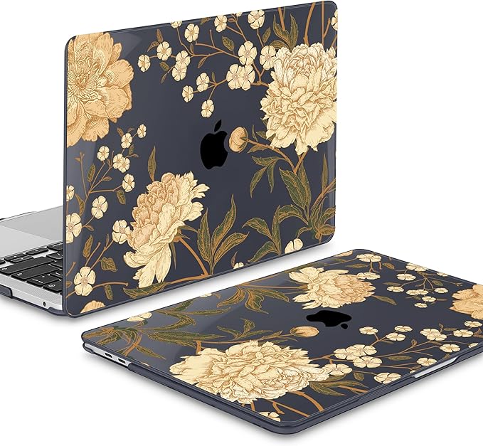 Mektron for MacBook Air 13 Case A1466/A1369, Snap-on Plastic Hard Shell Cover - Image 4