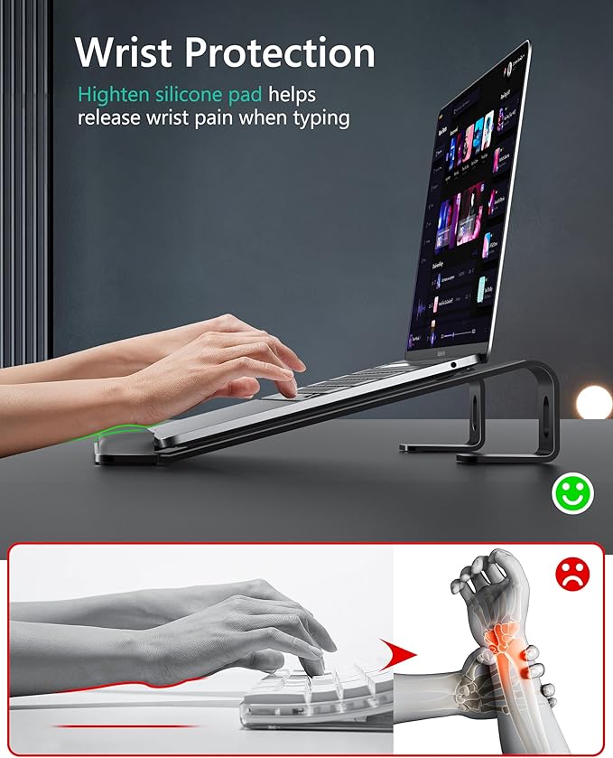 Aluminum Laptop Stand, Notebook Stand - Image 2