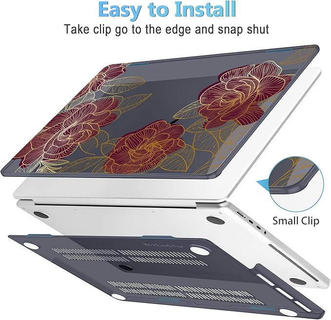 Mektron Case for MacBook Pro 16" M4 A3403 A3186 M3 A2991 M2 A2780 M1 A2485 - Image 3
