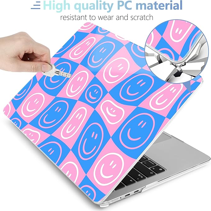 MEEgoodo for M4/M3/M2 MacBook Air 15.3 inch Case 2025 2024 2023, Case Fit Model - Image 4