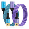 USB Extension Cable 6FT, Flash Drive, Hard Drive by HomeTravelChargerAccessory