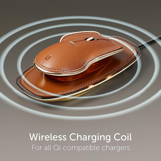 LUNAR ARTEFACTS Ambidextrous Rechargeable Bluetooth Wireless Computer Mouse - Image 5