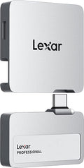 Lexar 2TB Professional Go Portable SSD w/Hub, Supports Apple 4K 60fps ProRes by Lexar