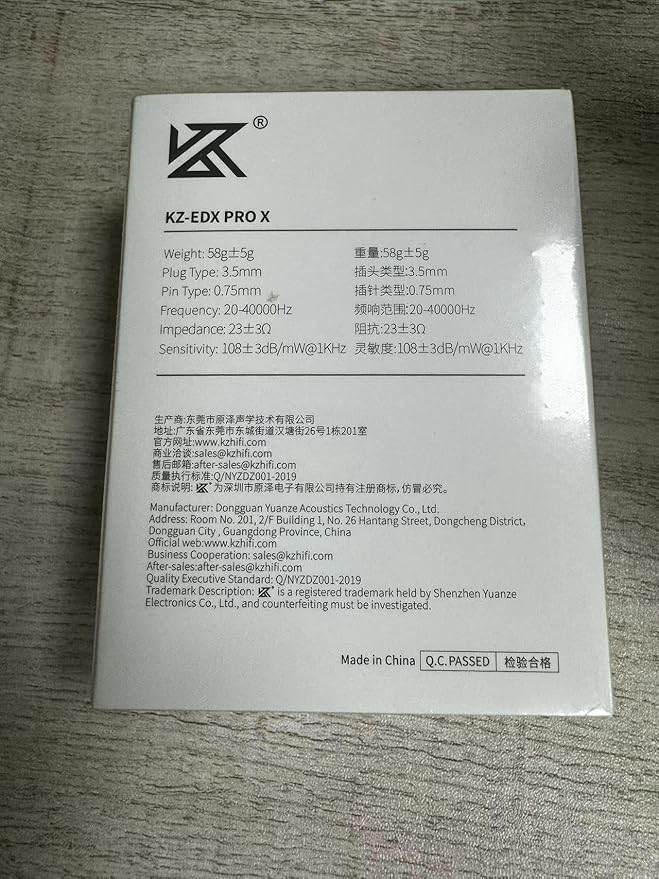 KZ ZSN Pro Dual Drivers 1BA 1DD in Ear Earphones HiFi Power Bass Earbuds - Image 9
