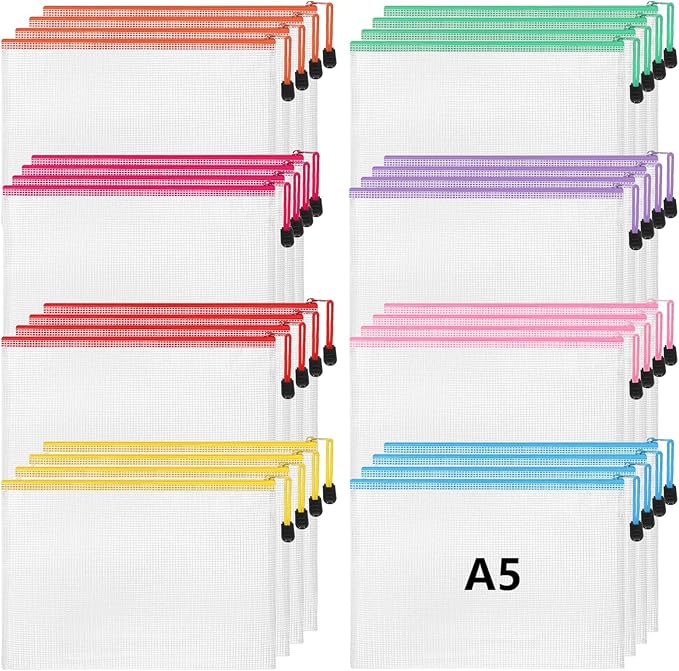 Jetec 32 Pcs Mesh Zipper Bags Toy Storage Bikini Organizer Bag Bolsas Para by Jetec