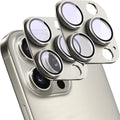 2 Pack Camera Lens Protector for iPhone 15 Pro/iPhone 15 Pro Max, AR Tempered by SHANG+PIN+JIA