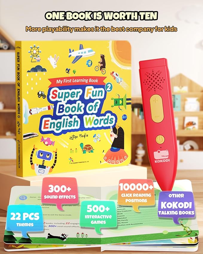 KOKODI Talking Pen Books Sets, Interactive Audio Sound Books Kids Learning - Image 5