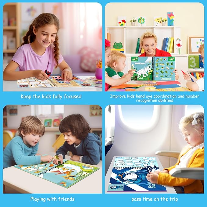 homicozy 3PCS Sticker Paint Books - Image 7