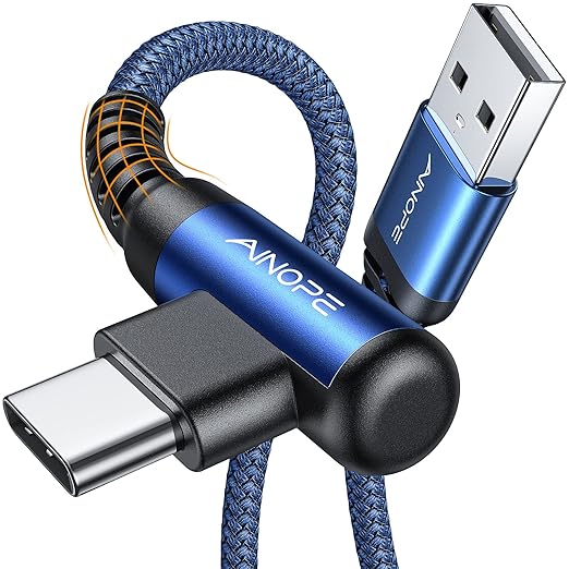 AINOPE USB C Cable 3ft Right Angle by AINOPE10yearsforphoneaccessories