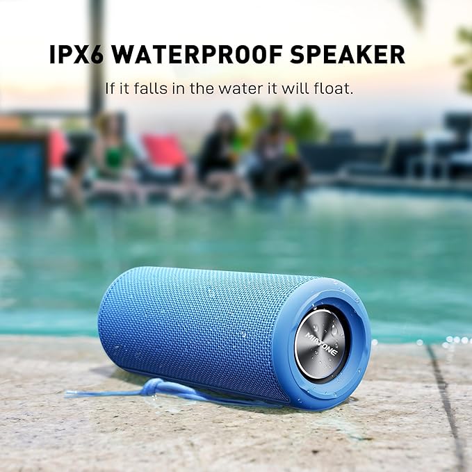 MIATONE Boombox Outdoor Portable Bluetooth Speakers Wireless Speaker Waterproof - Image 7