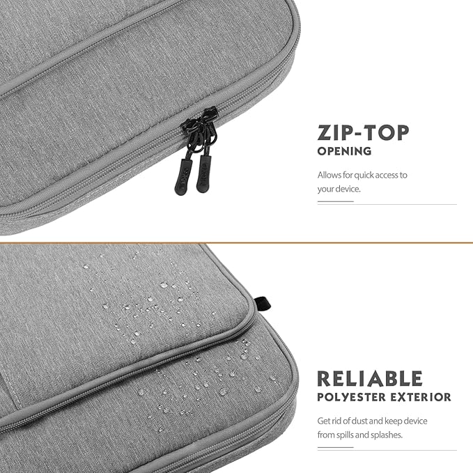 MoKo 12.9 Inch Tablet Sleeve Bag Carrying Case - Image 5