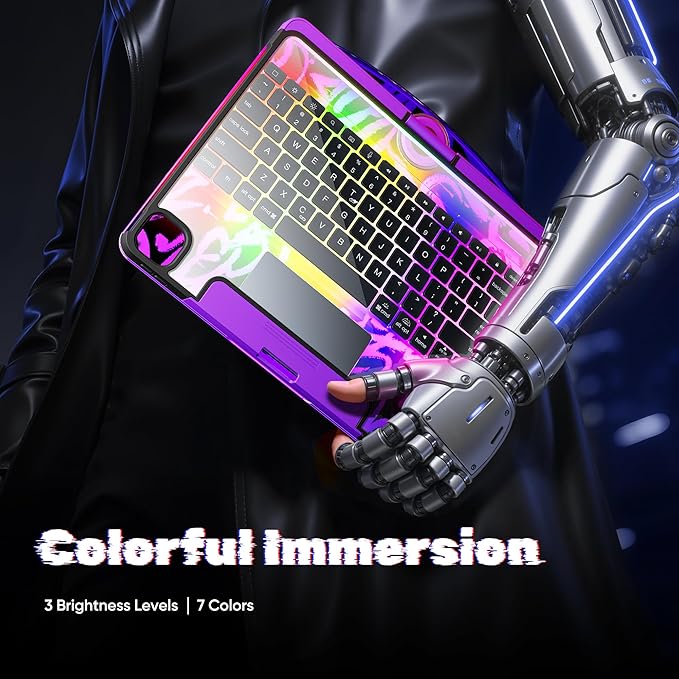 KITONE Transparent Case with Wireless Keyboard - Image 7