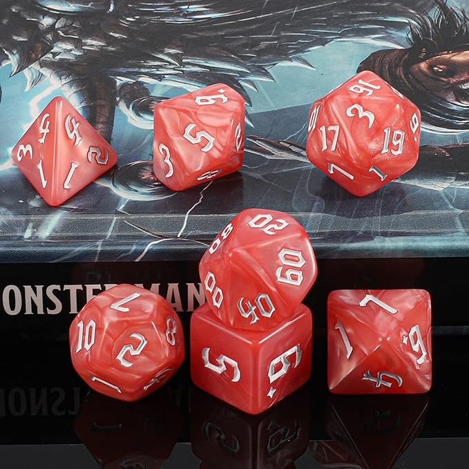 QMAY DND Dice Set -D&D Polyhedral Dice - Image 4