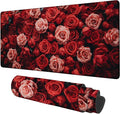 Beautiful Natural Roses Gaming Mouse Pad 3mm Thick Stitched Edge Waterproof by Unknown