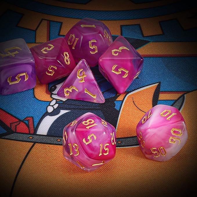 QMAY DND Dice Set -D&D Polyhedral Dice - Image 3
