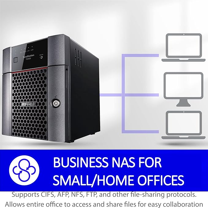 BUFFALO TeraStation Essentials 4-Bay Value-Focused Desktop NAS 32TB - Image 3