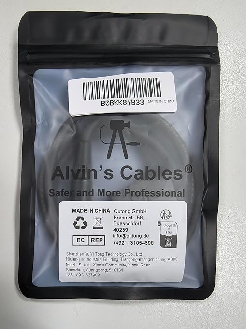Alvin's Cables M12 X Coded 8 Pin Male to RJ45 Shielded Ethernet Cable M12 8 - Image 8