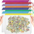 20pcs A3 17x12 Inches Extra Large Zipper Bags, Reusable Mesh Pouches by YOPCDJ