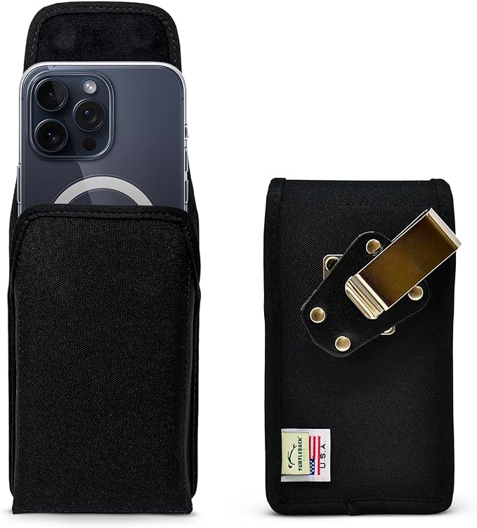 Turtleback Belt Clip for iPhone 16 Pro Max, 15 Pro Max, 14 Pro Max -Small- Fits by Turtleback