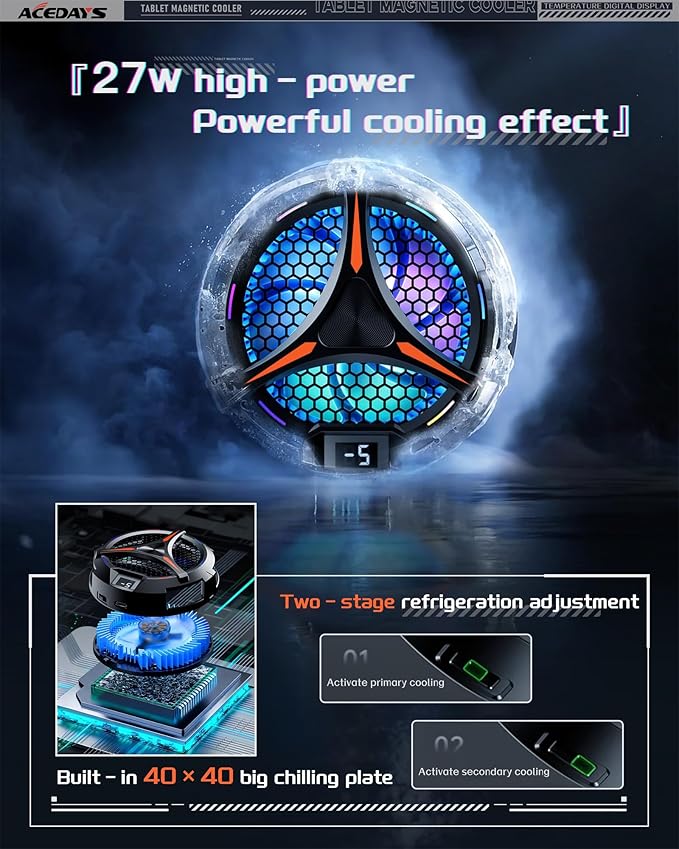 iPad Cooler, Magnetic Tablet Cooler - Image 7
